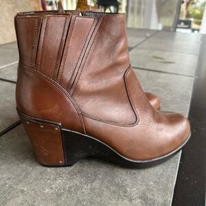 Dansko Faith Wedge Ankle Boots